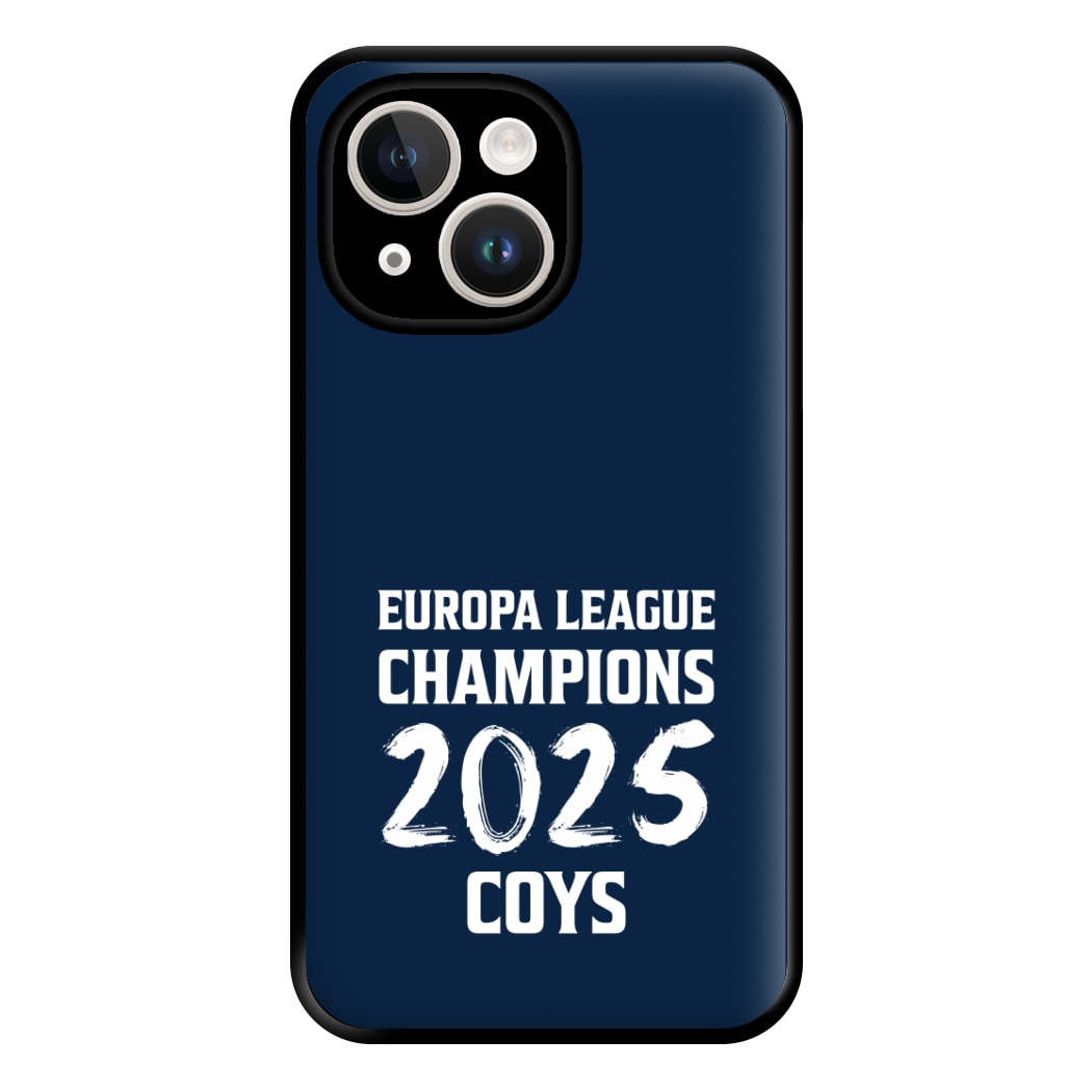 Europa League Winners 2025 - COYS iPhone 15 Plus Case