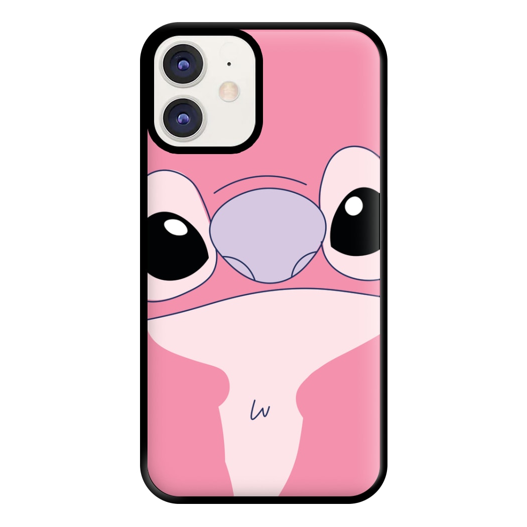 Cute Pink Alien Face iPhone 11 Case