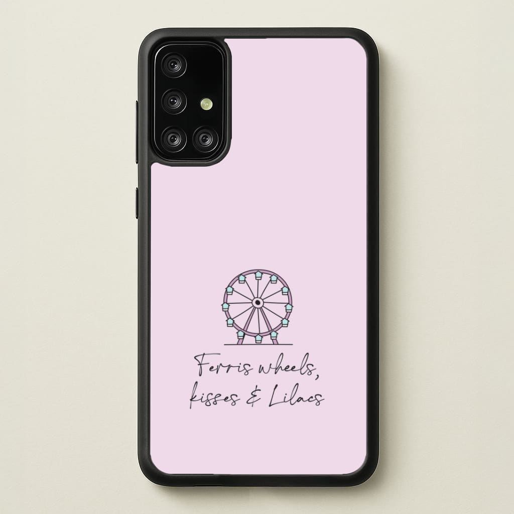 Ferris Wheels, Kisses & Lilacs Galaxy A71 Case