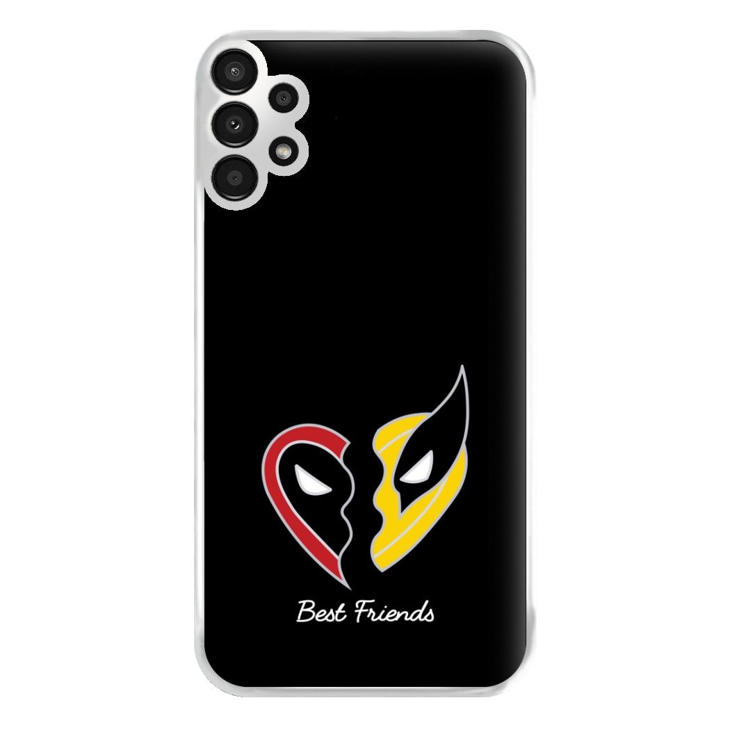 Superhero Best Friends Locket Galaxy A13 Case