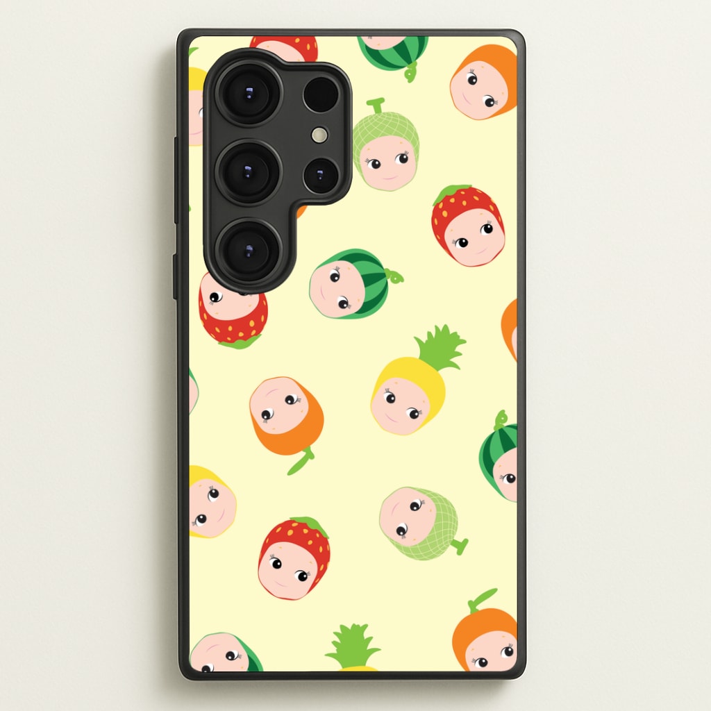 Fruit Angels Pattern Galaxy S25 Ultra Case