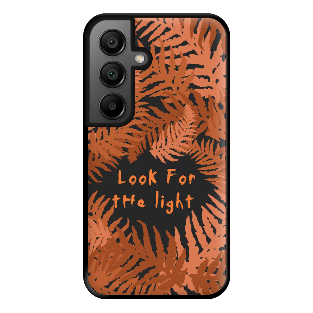 Look For The Light Fern Pattern Galaxy A55 Case