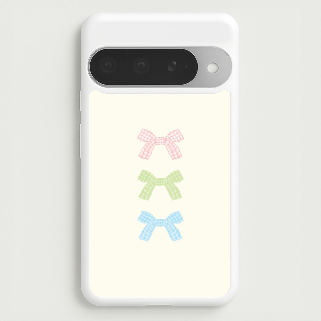 Gingham Tiered Ties Google Pixel 10 Pro XL Case