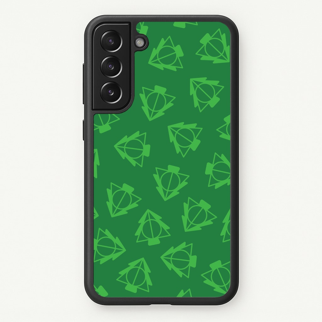 Christmas Tree Wizard Icon Pattern Galaxy S22 Plus Case
