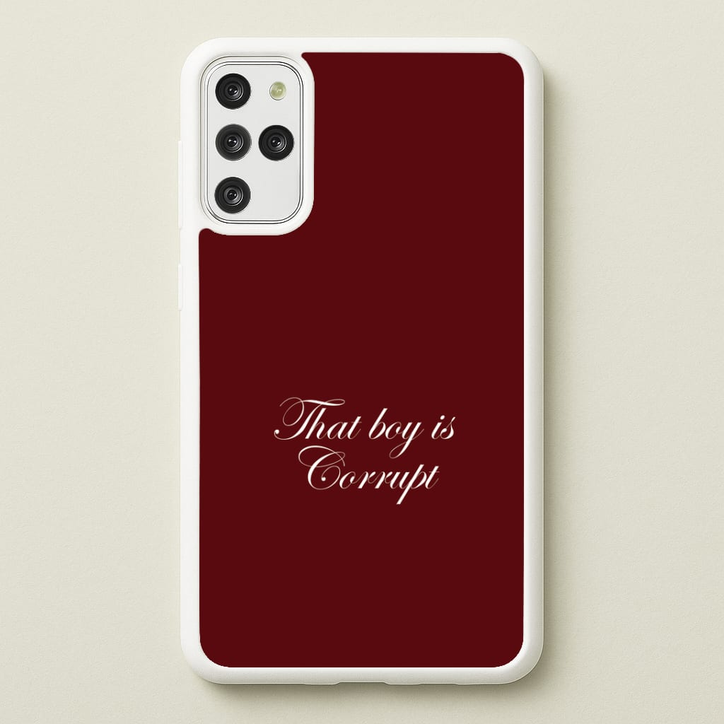 That Boy Is Corrupt Galaxy S20 Plus Case