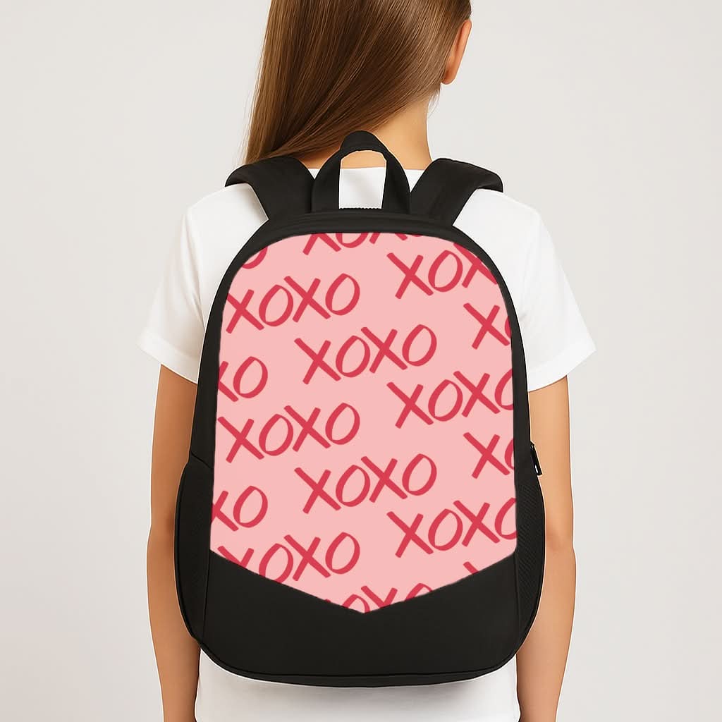 XOXO Pattern School Bag