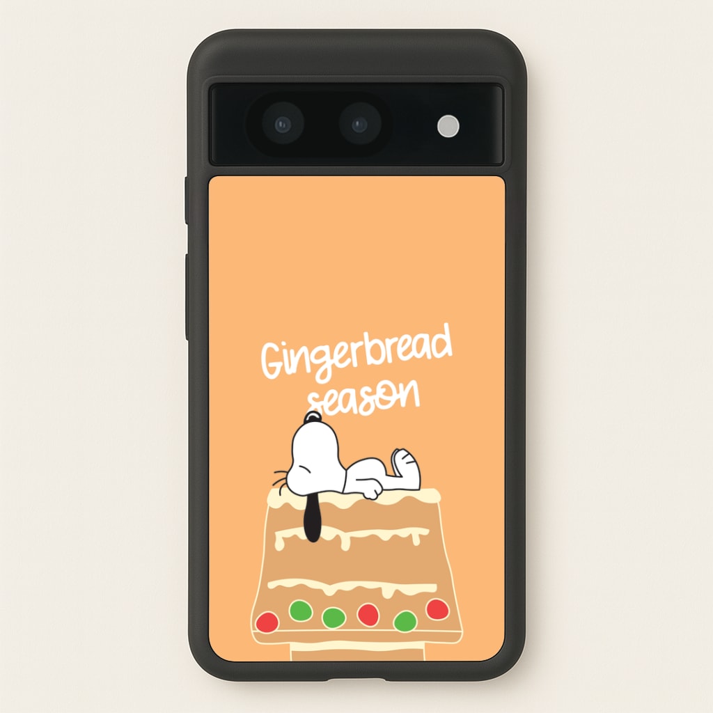 Cartoon Beagle Gingerbread House Google Pixel 8a Case