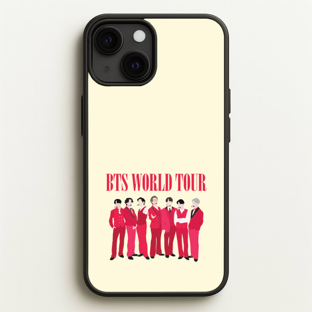 K-Pop Band World Tour 2026 iPhone 13 Case
