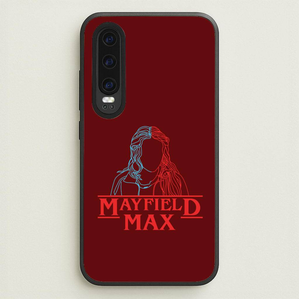Blue And Red Max Huawei P30 Case