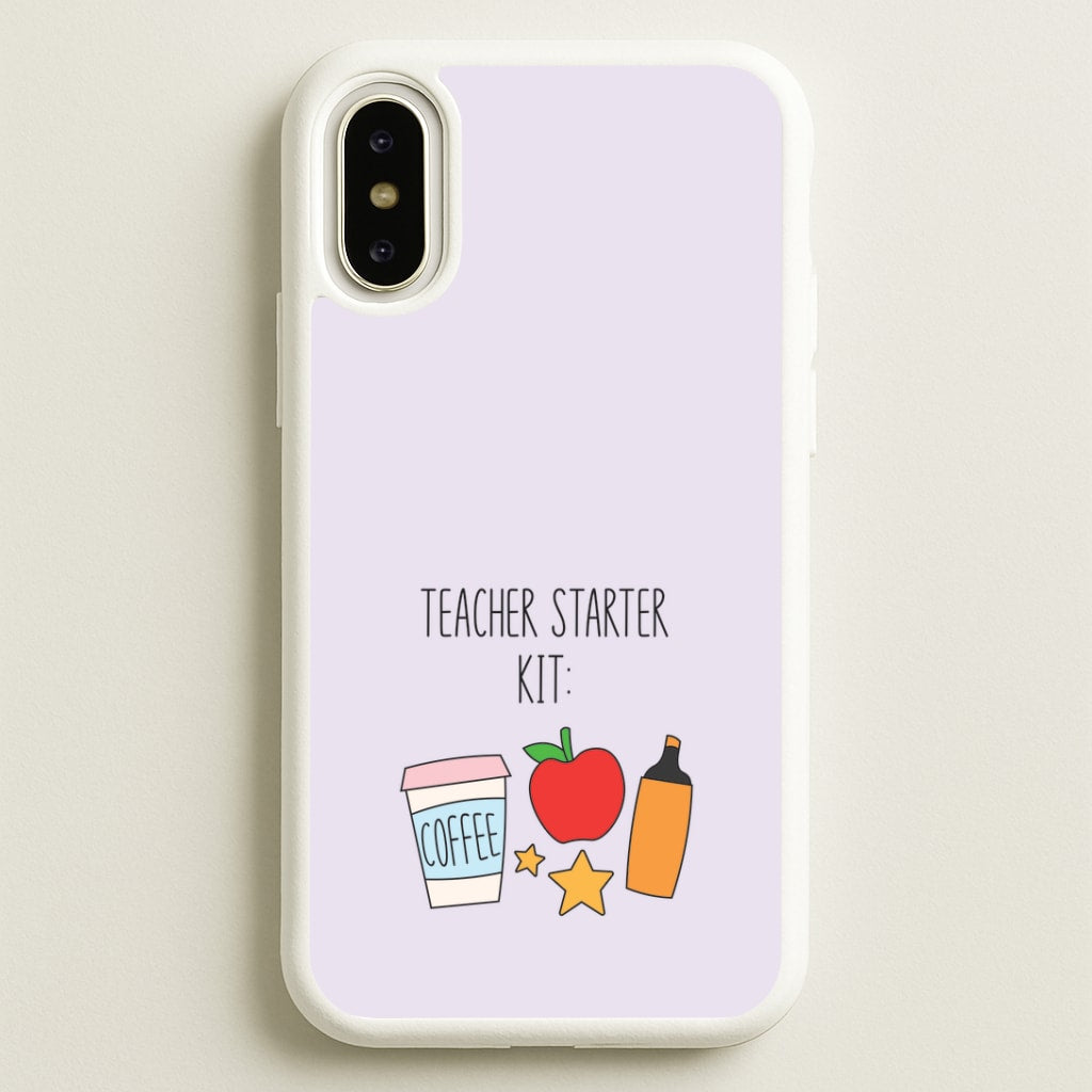 Teacher Starter Kit iPhone X / XS Case