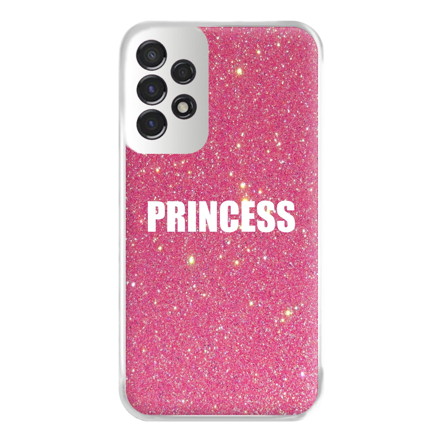 Glittery Pink Princess Phone Case