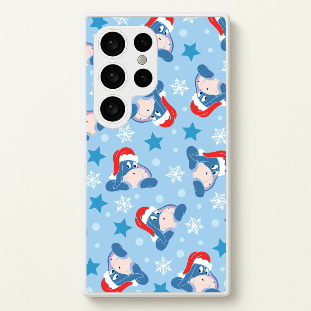Cartoon Donkey Stars Pattern Galaxy S24 Ultra Case