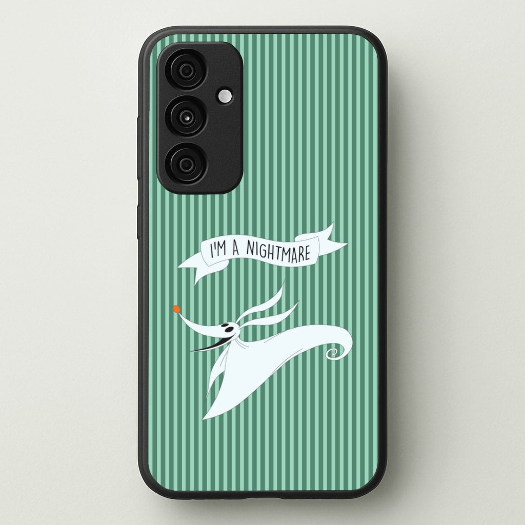 Stripey I'm A Nightmare Galaxy A55 Case