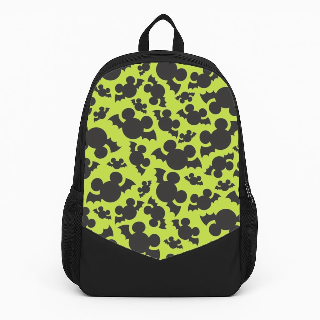 Mouse Bats Pattern Backpack