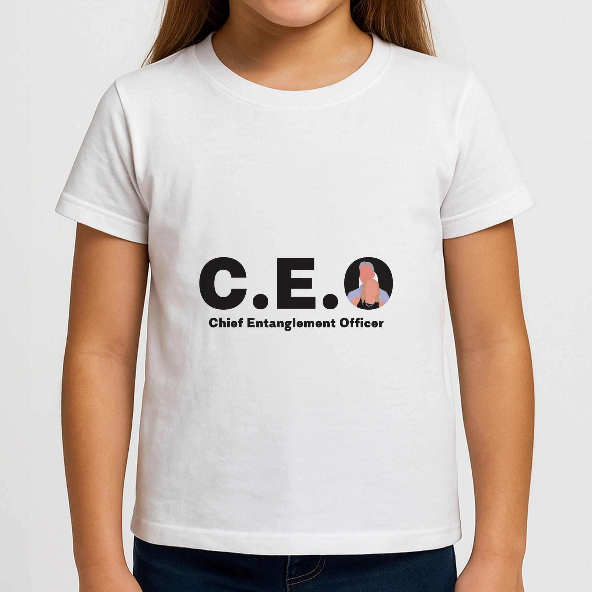 Chief Entanglement Officer Girls T-Shirt