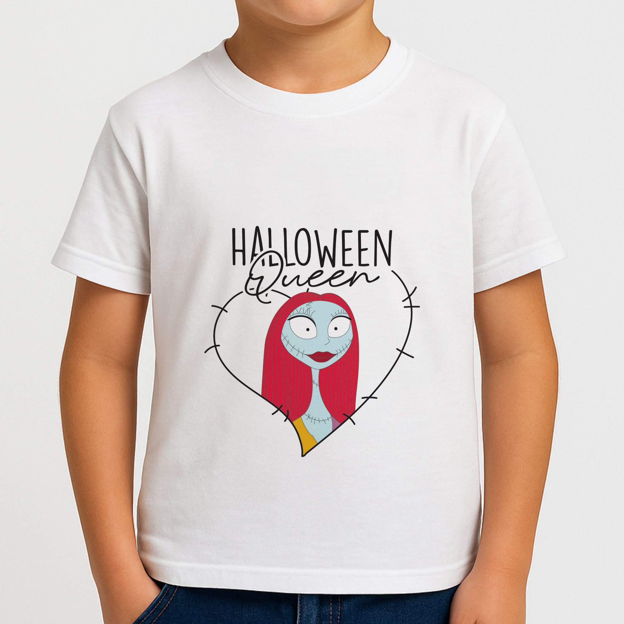 Halloween Queen Heart Boys T-Shirt