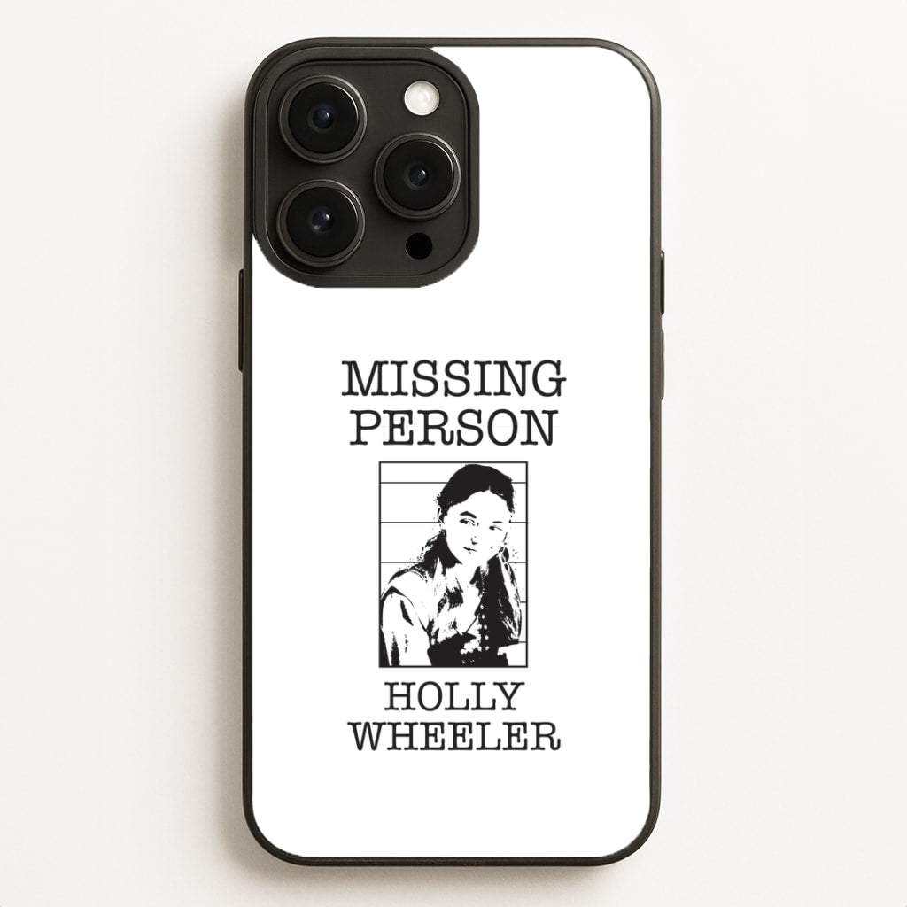 Missing Person Holly iPhone 12 Pro Max Case