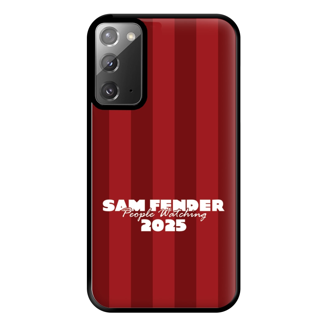 Stripes People Watching 2025 Galaxy Note 20 Ultra Case