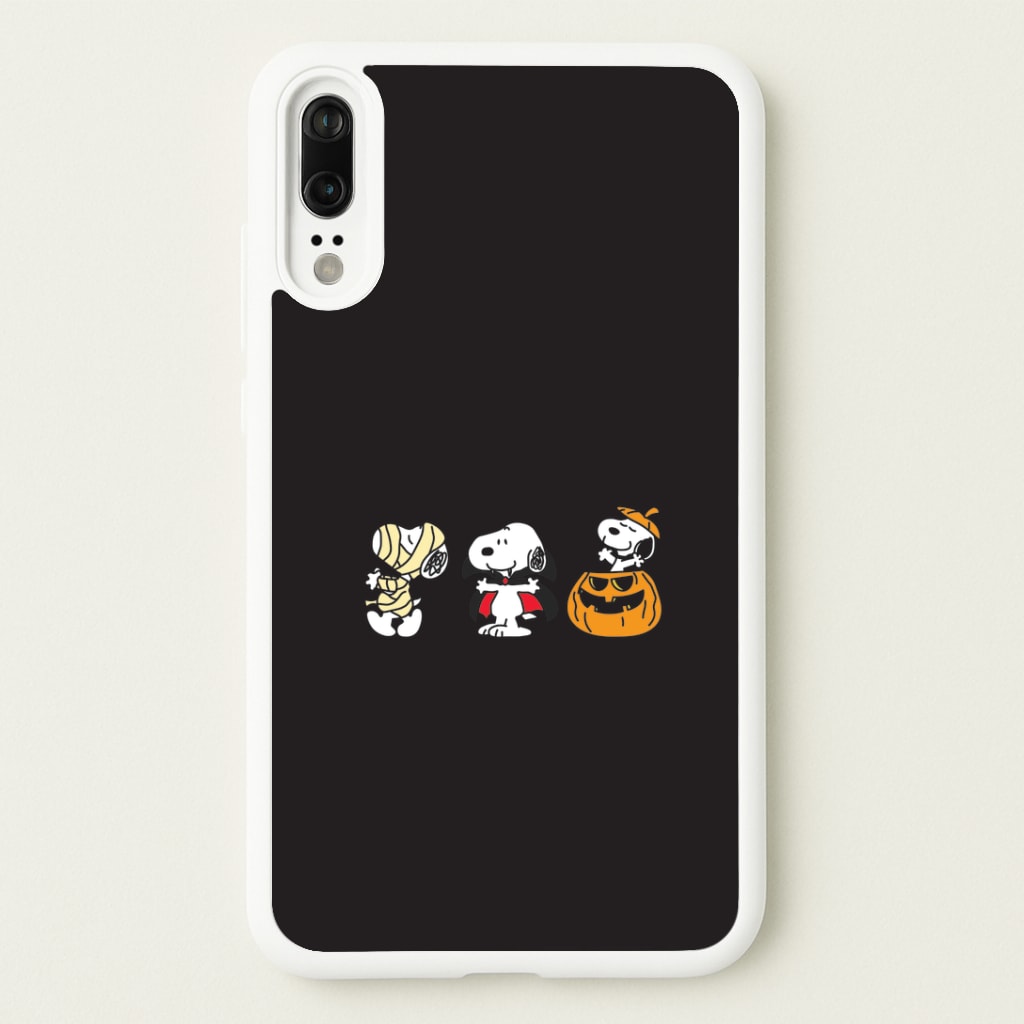 Cartoon Beagle Halloween Costumes Huawei P20 Case