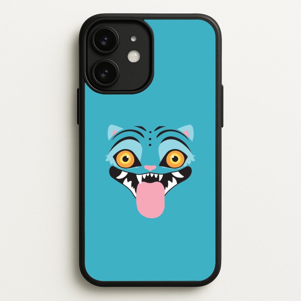 Demon Cat Face iPhone 11 Case