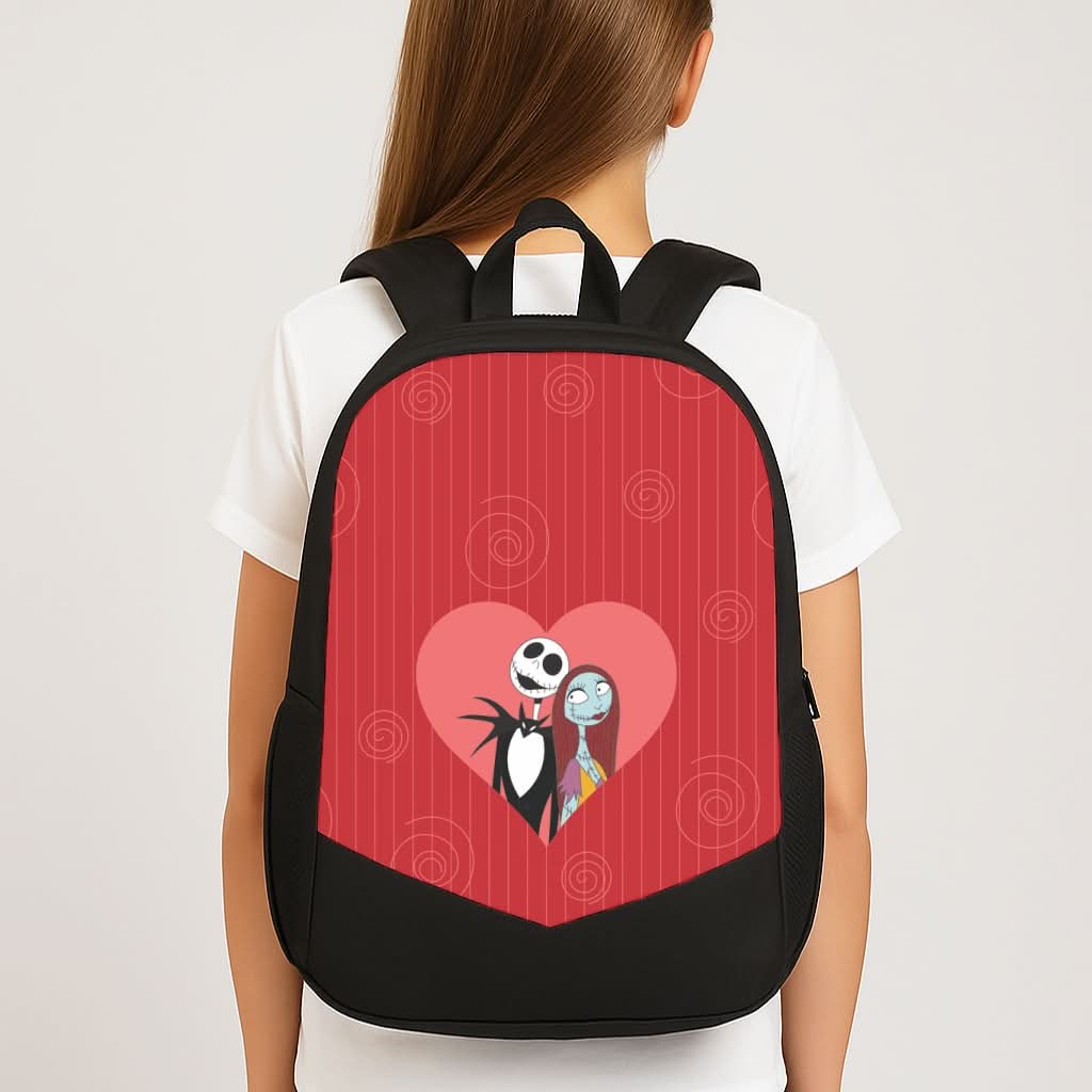 J And S Heart School Bag