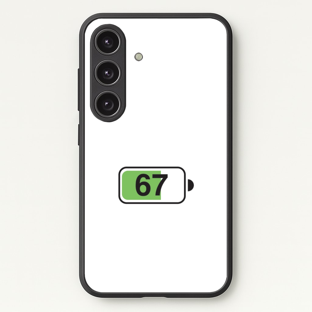 6 7 Battery Galaxy S24FE Case