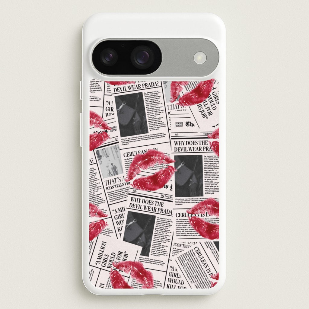 Front Page Kisses Google Pixel 9 / 9 Pro Case