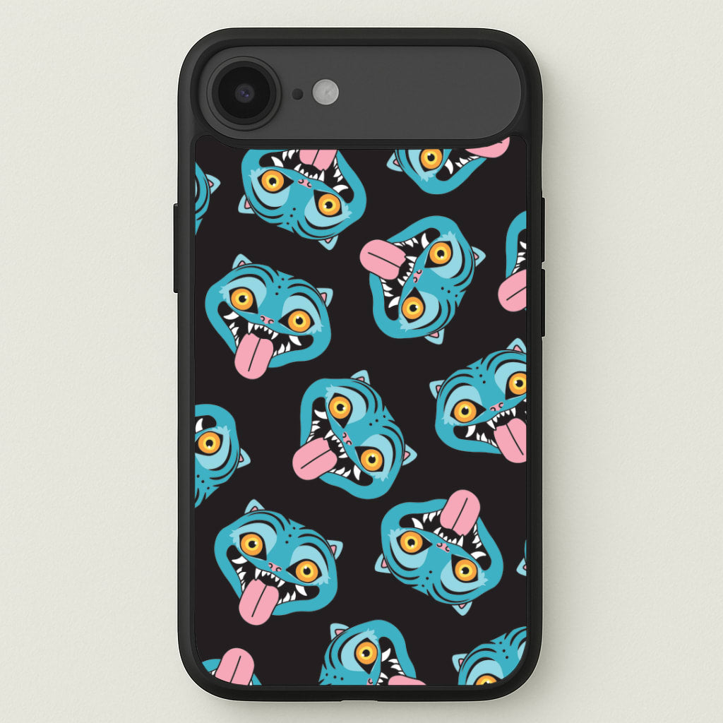 Demon Cat Pattern iPhone 17 Air Case