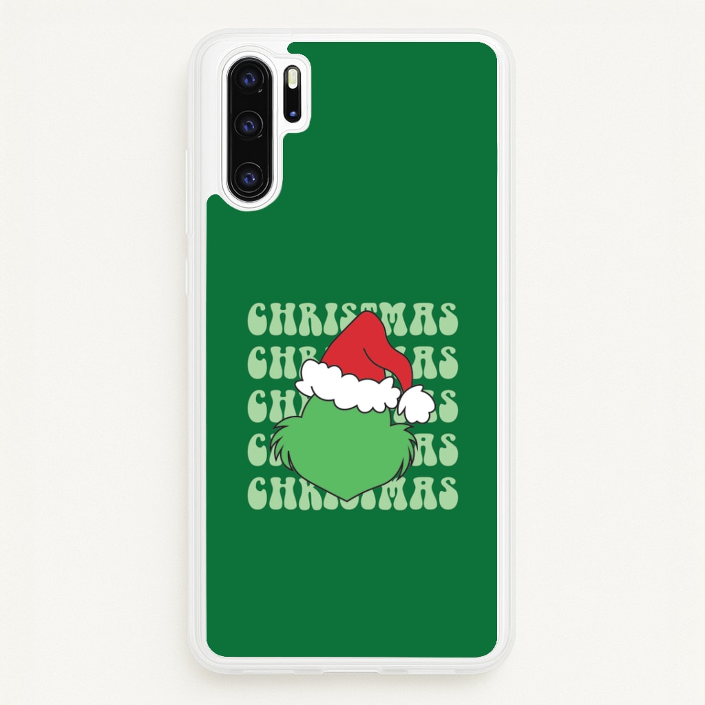 Green Creature Christmas Huawei P30 Pro Case