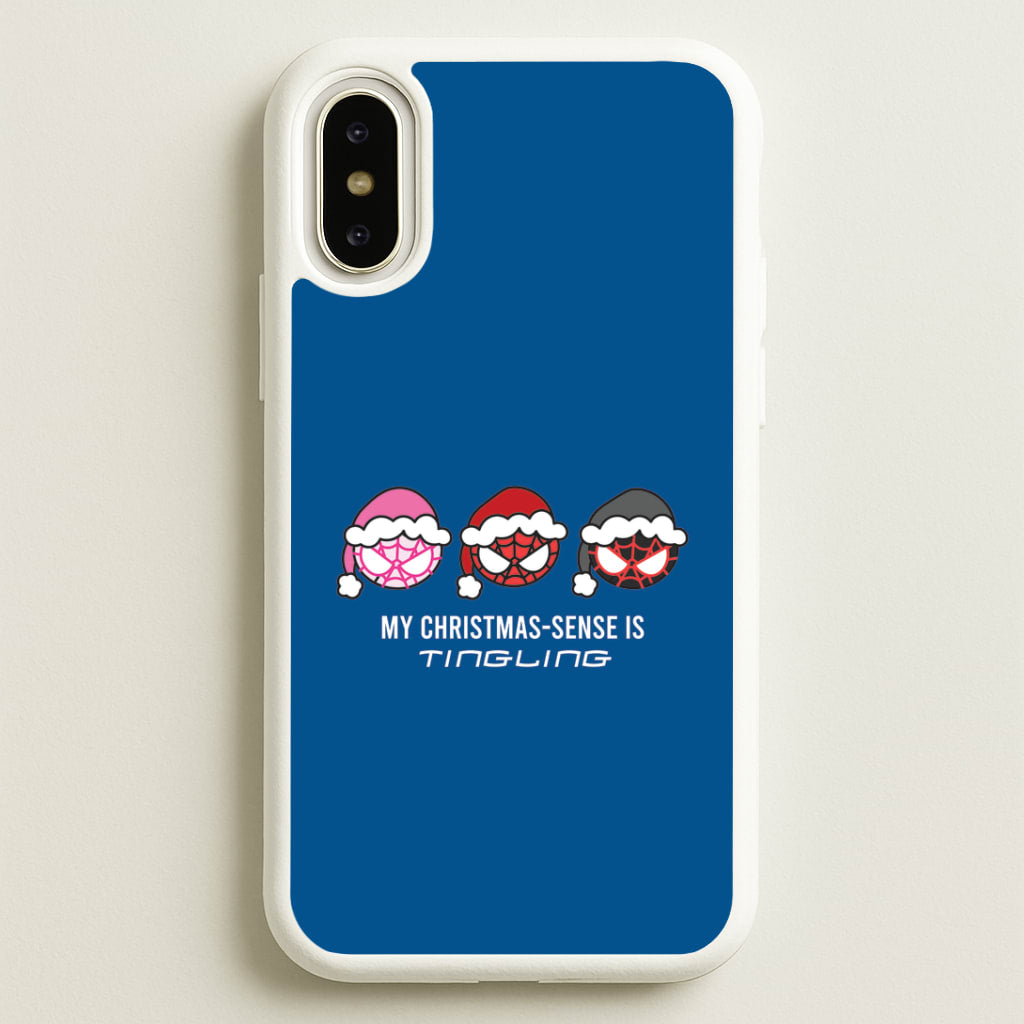 Spider Hero Christmas Sense iPhone X / XS Case