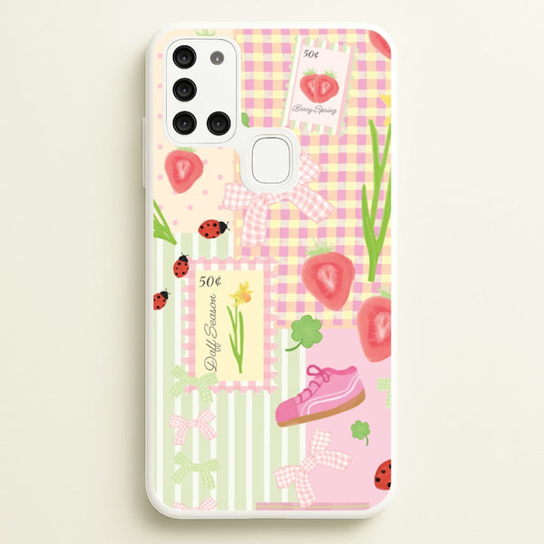 Trinkets Collage Galaxy A21s Case