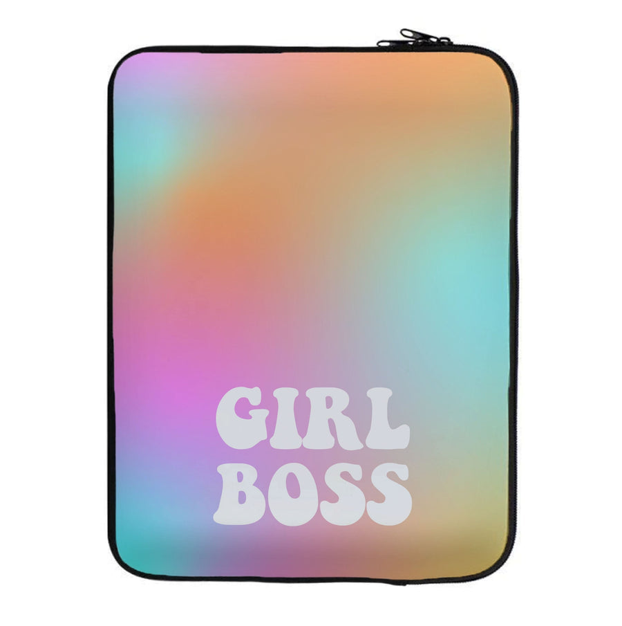 Girl Boss - Aesthetic Quote Laptop Sleeve