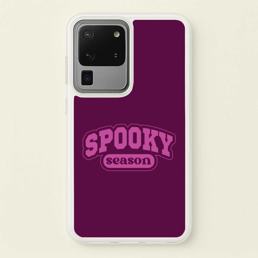 Spooky Season Varsity Galaxy S20 Ultra Case