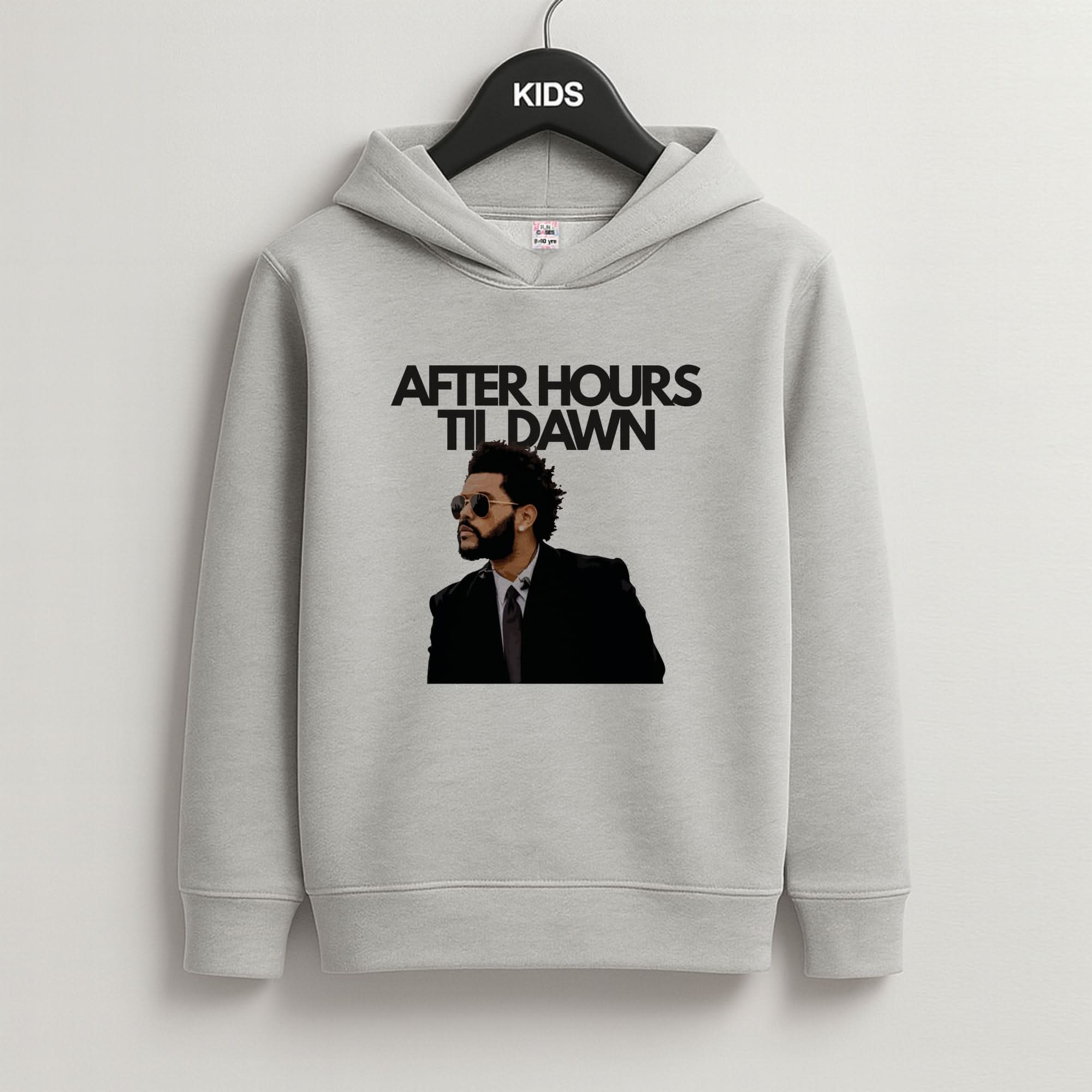 AHTD Singer Grey Kids Hoodie