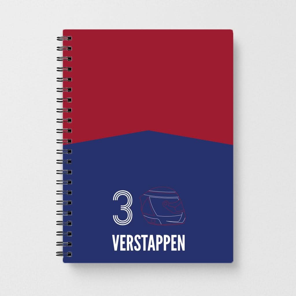 Verstappen Helmet 2026 Notebook