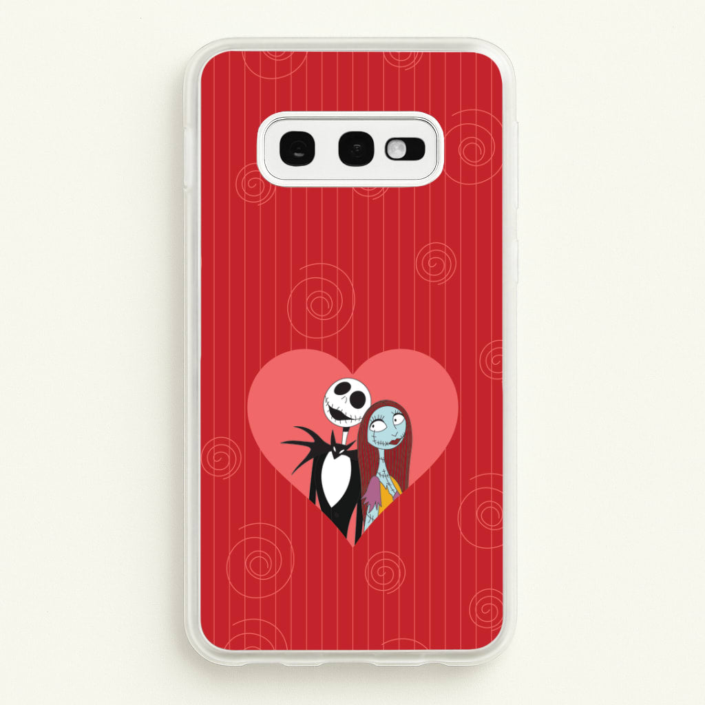 J And S Heart Galaxy S10e Case