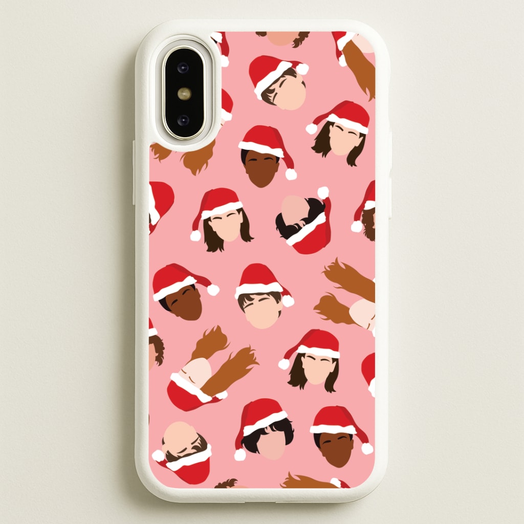 Christmas Stranger Crew Pattern iPhone X / XS Case