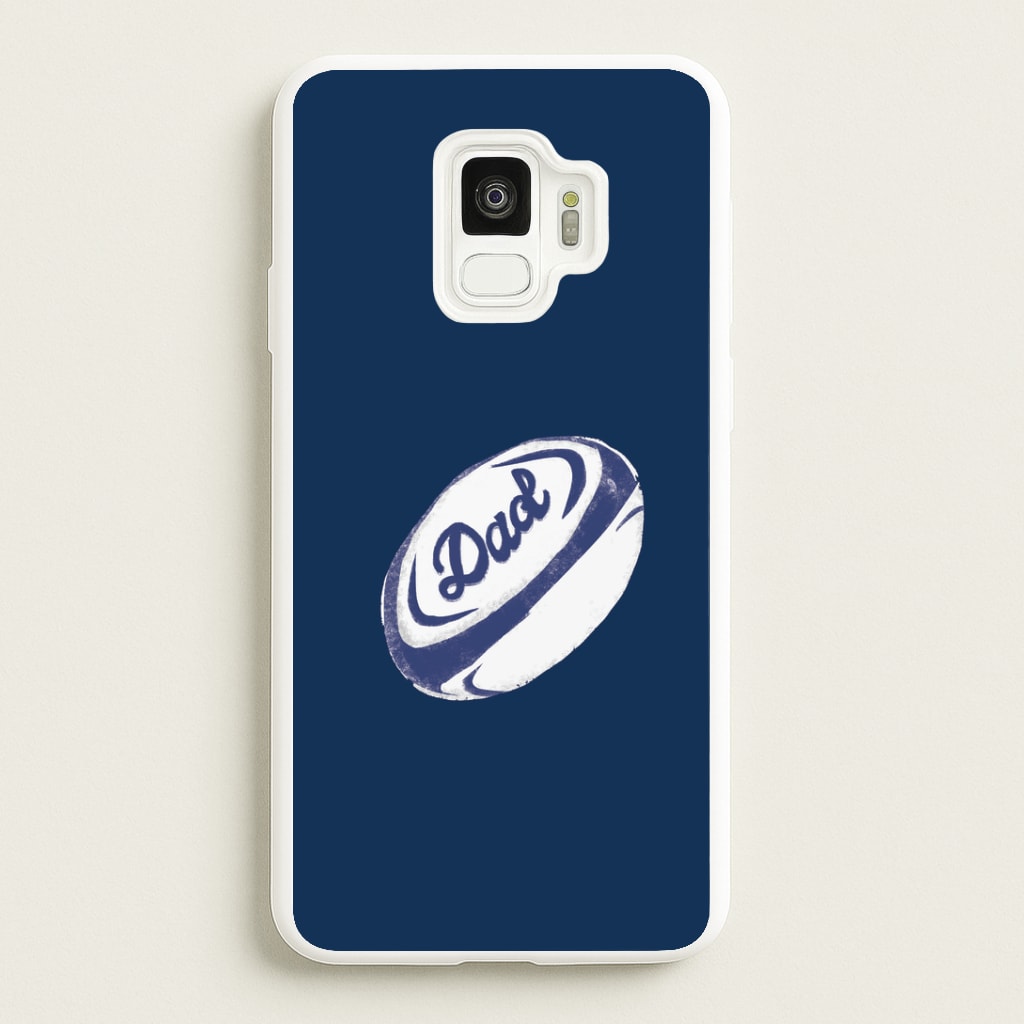 Dad Rugby Ball Galaxy S9 Case