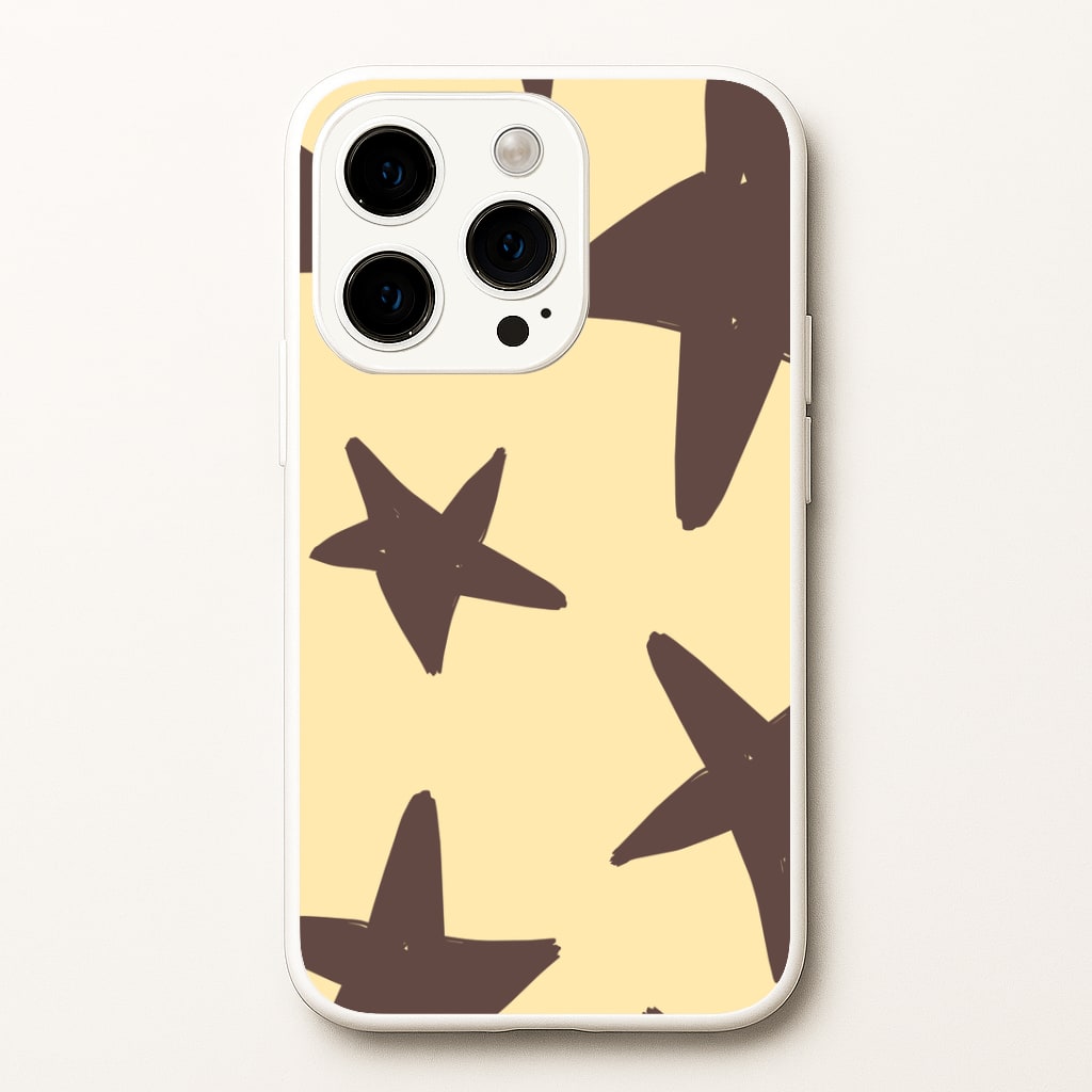 Vanilla & Chocolate Stars iPhone 15 Pro Case