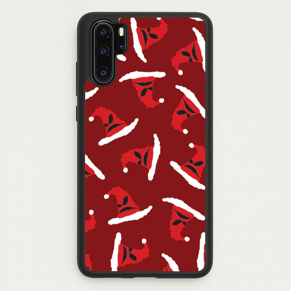 Sorting Christmas Hat Pattern Huawei P30 Pro Case