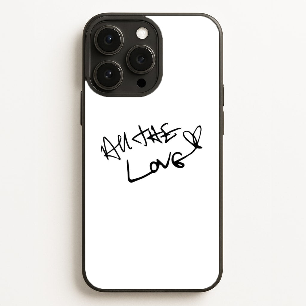 All The Love - Harry Phone Case for iPhone, Samsung Galaxy and Google Pixel