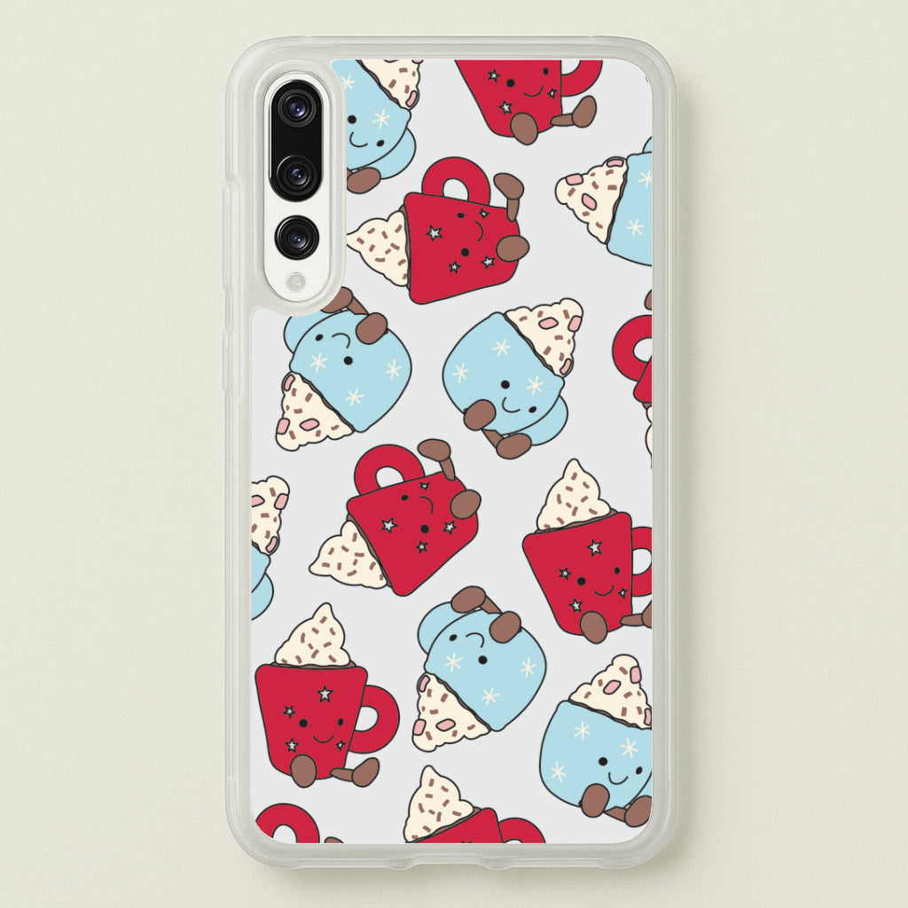 Christmas Drinks Plushies Pattern Huawei P20 Pro Case