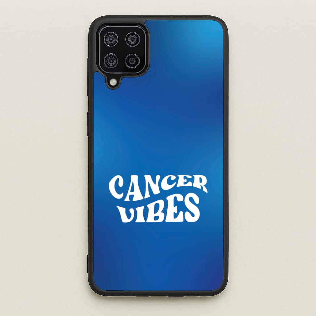 Cancer Vibes Gradient Zodiac Galaxy A12 Case