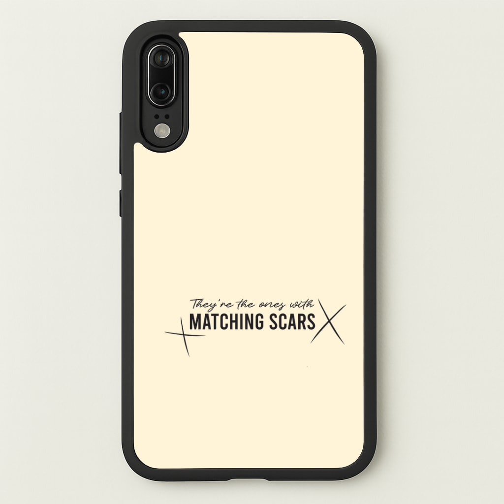 Matching Scars Huawei P20 Case
