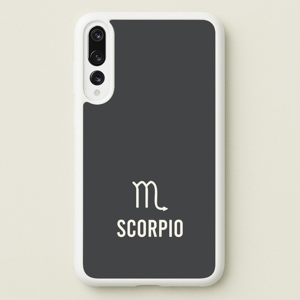 Scorpio Pastel Zodiac Huawei P20 Pro Case
