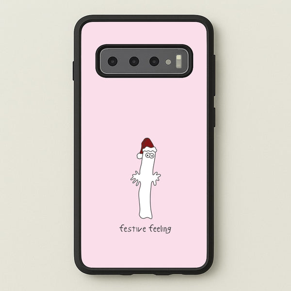 Festive Feeling Wiggly Moom Galaxy S10 Case