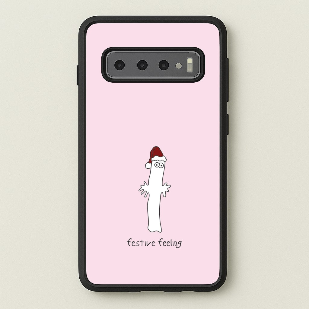 Festive Feeling Wiggly Moom Galaxy S10 Plus Case