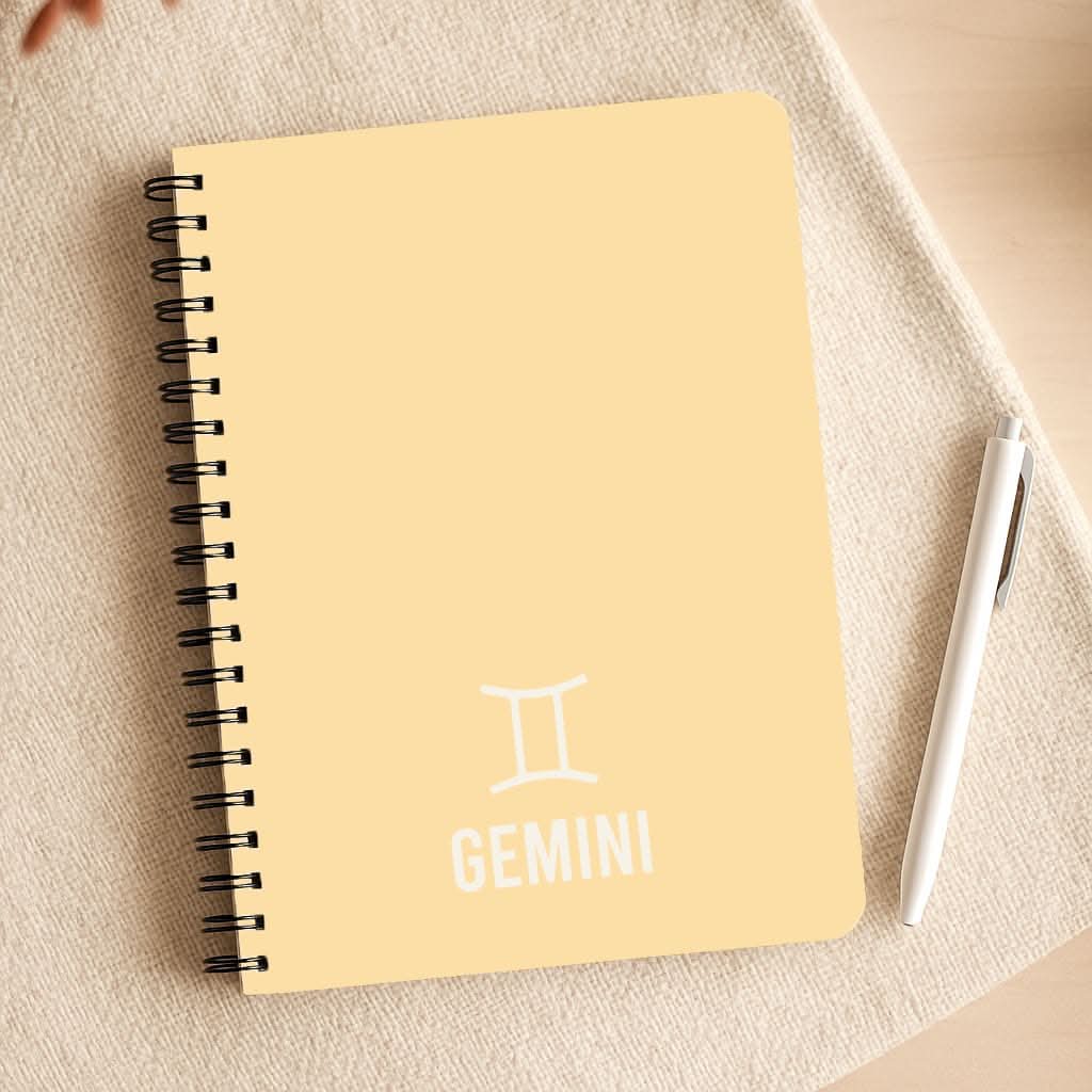 Gemini Pastel Zodiac Notepad