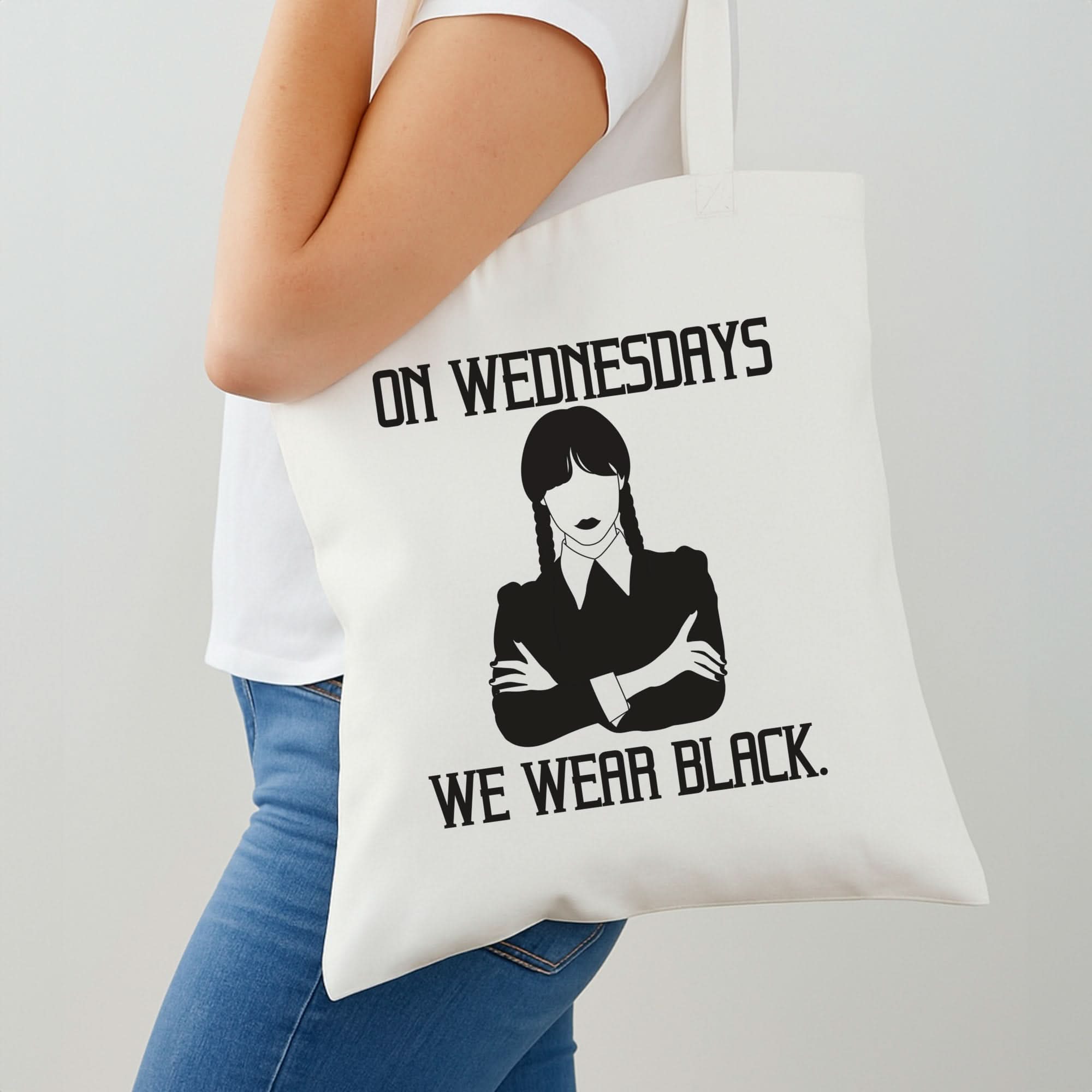 On Wednesdays We Wear Black Shoulder Bag