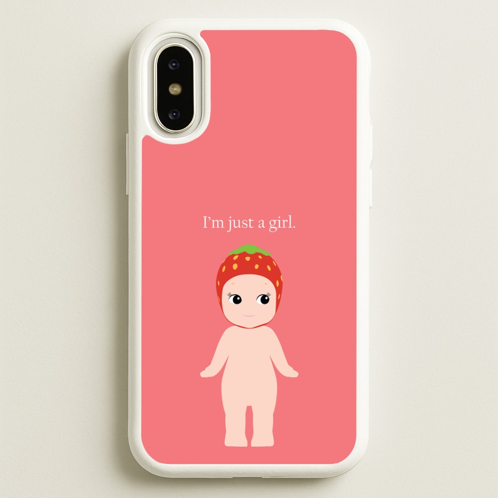 I'm Just A Girl iPhone X / XS Case